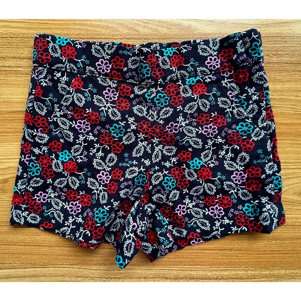 Janie and Jack Girls Floral Shorts Size 3